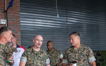 Brig. Gen. Good visits Marine Corps Engineer School