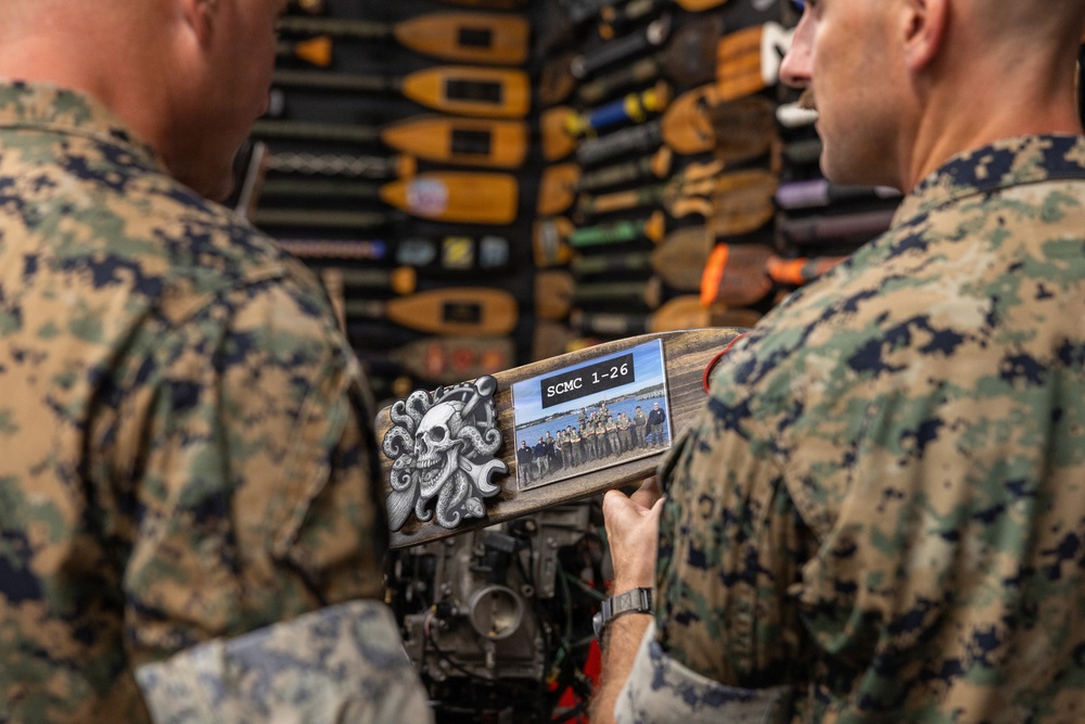 Brig. Gen. Good visits Marine Corps Engineer School