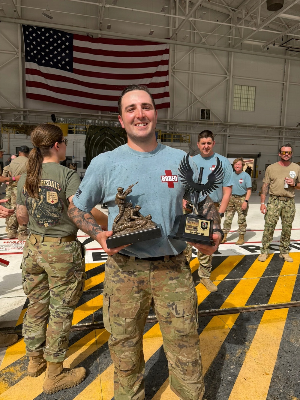 130th AW Medic Leads Guard Team to Victory