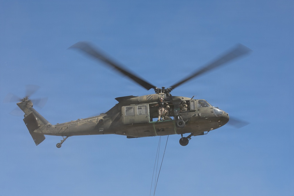 Air Assault Helicopter Rappels
