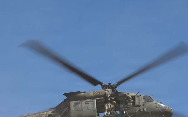 Air Assault Helicopter Rappels