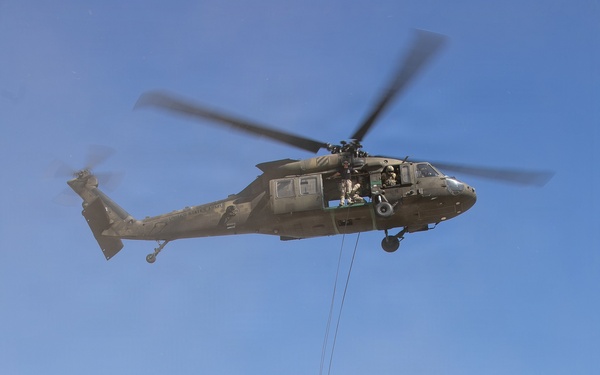 Air Assault Helicopter Rappels