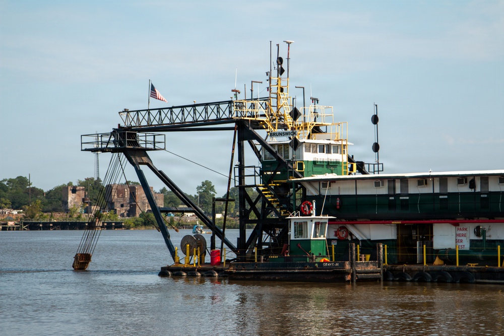 Charleston District Conducts Maintenance Dredging in Georgetown Harbor