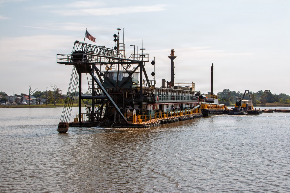 Charleston District Conducts Maintenance Dredging in Georgetown Harbor