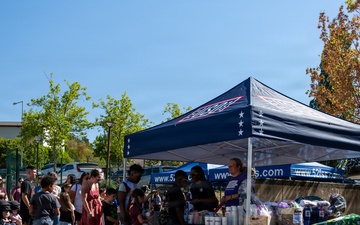 52nd Force Support Squadron, Saber Community Spouses Club support Saber Nation during back-to-school event