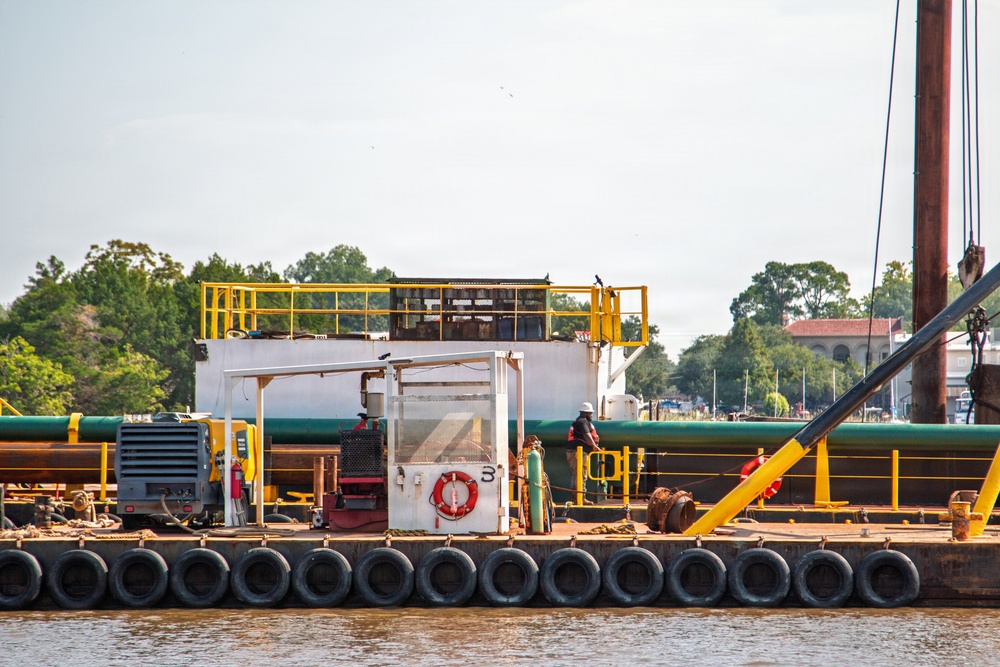 Charleston District Conducts Maintenance Dredging in Georgetown Harbor