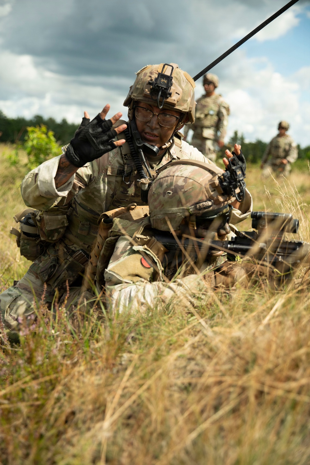 U.S. Army troops conduct live-fire exercise in Poland