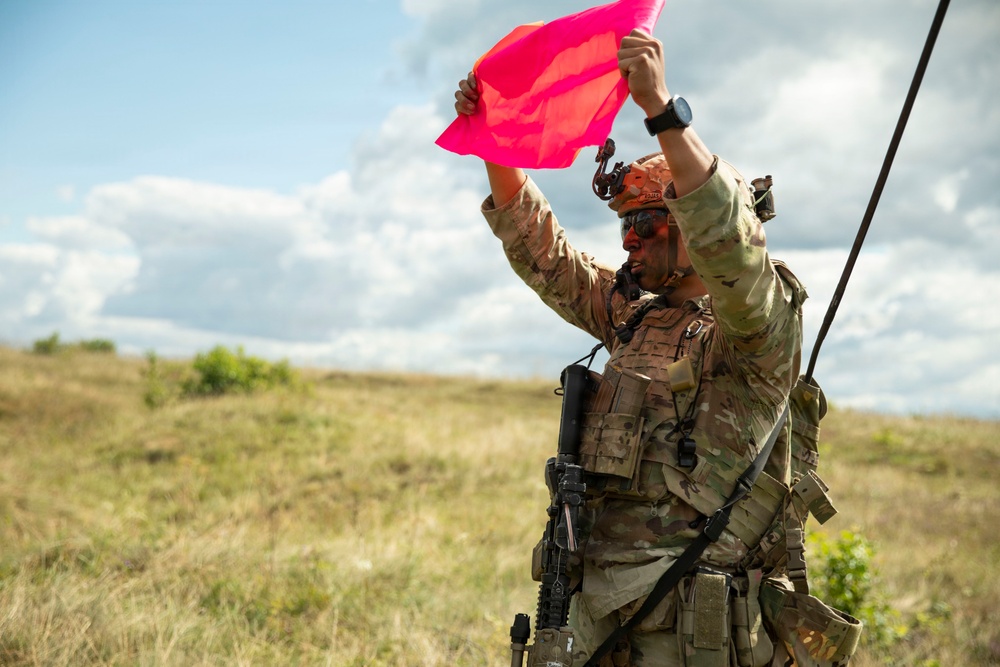 U.S. Army troops conduct live-fire exercise in Poland