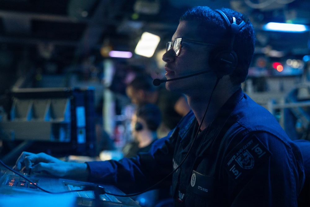 USS Princeton Daily Operations