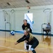 Army West Point Volleyball holds training camp at Fort Indiantown Gap.
