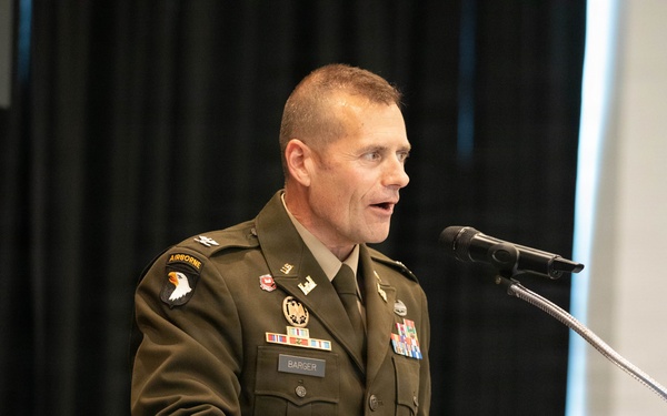 Barger promoted to Colonel