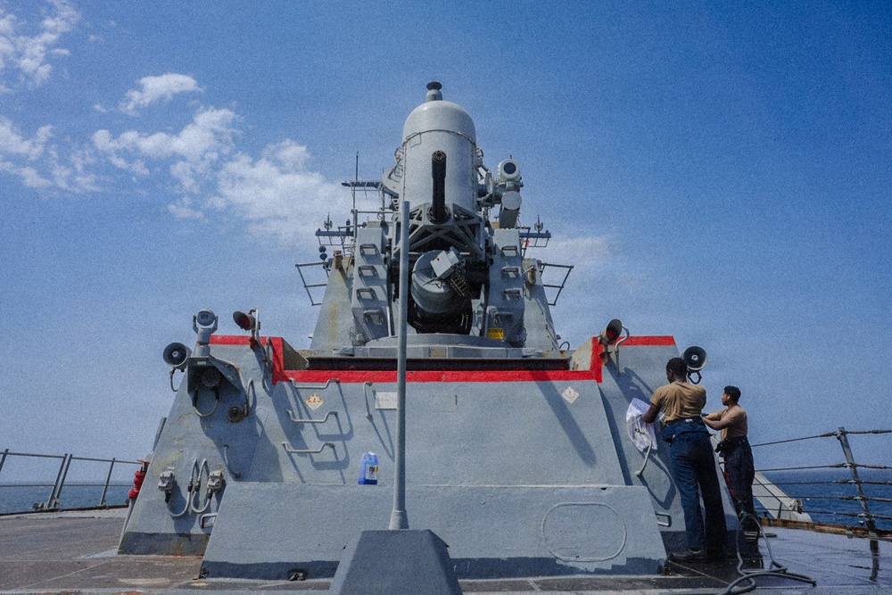 Ship Preservation Aboard USS Mason (DDG 87)