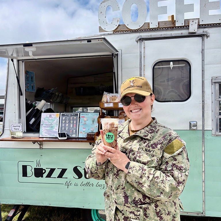 NEX Norfolk Serves More with Norfolk Food Truck Corral