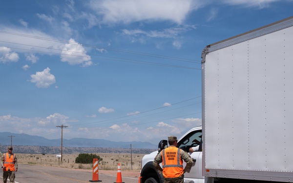 Colorado National Guard provides much-needed relief to state and local partners at Aspen Acres Fire