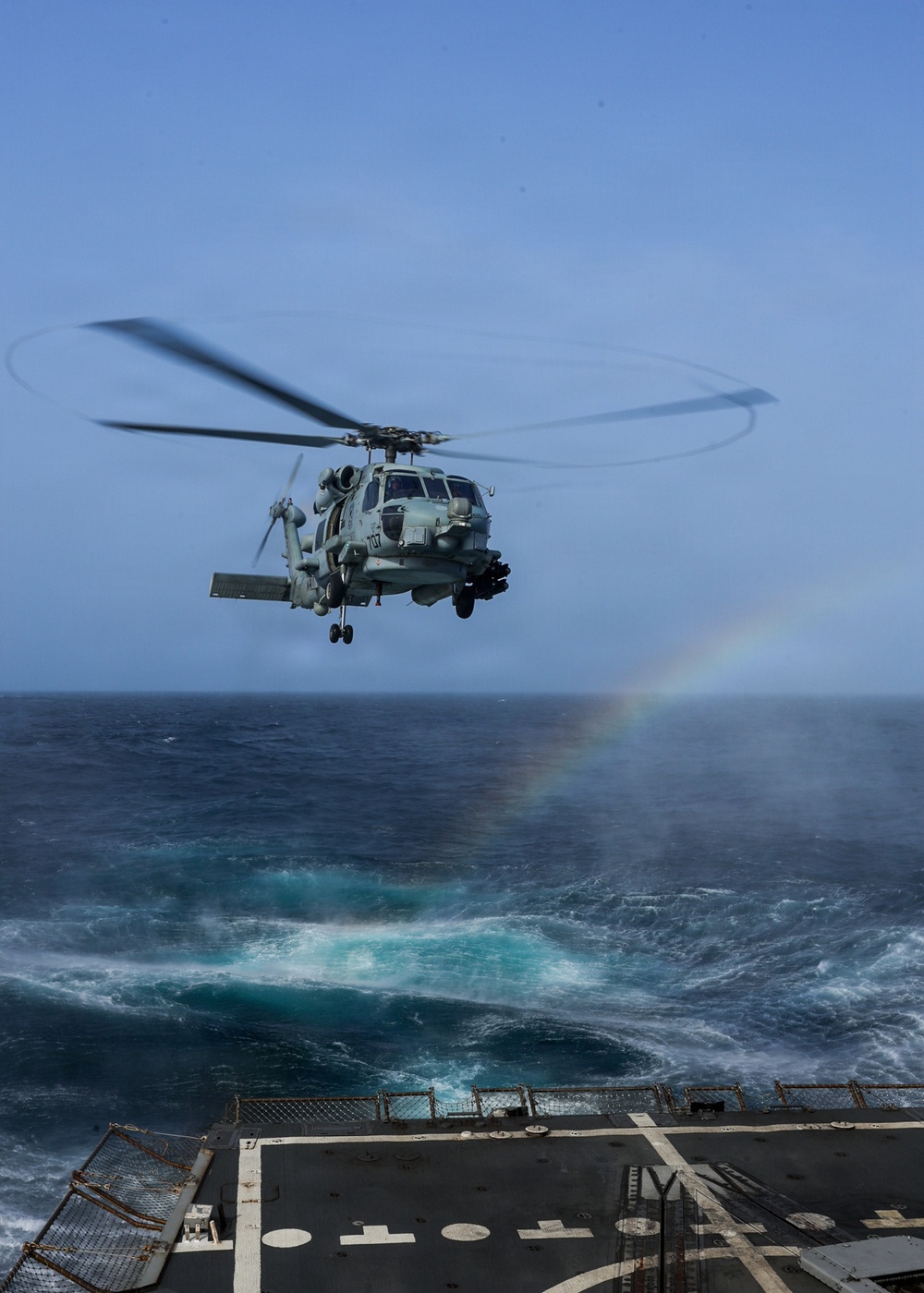 Flight Operations Aboard USS Mason (DDG 87)