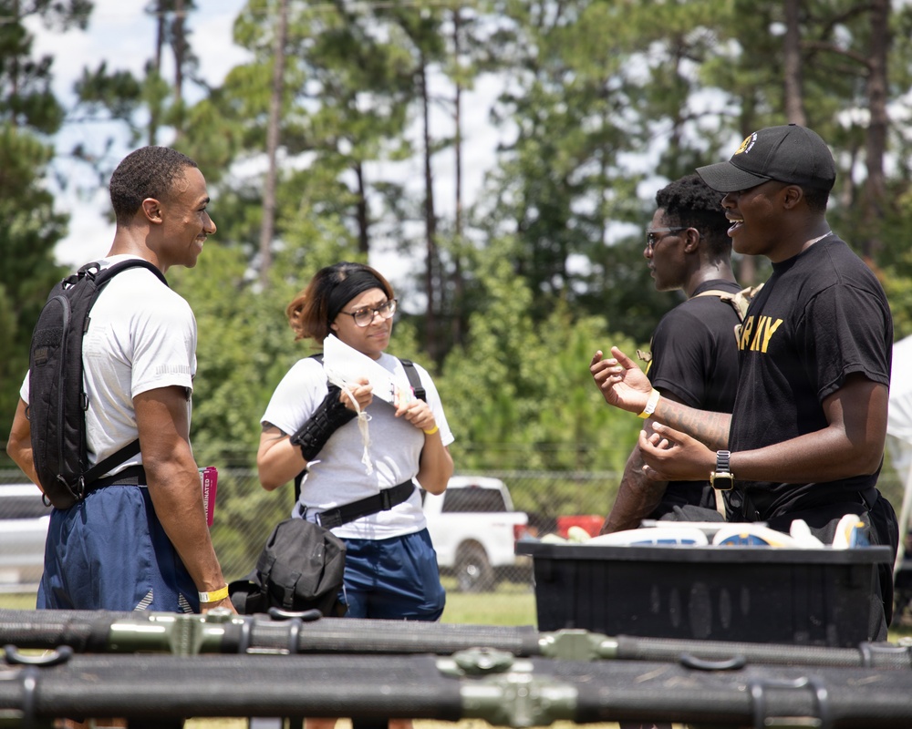 U.S. Soldiers and Airmen with the Georgia National Guard conduct joint CBRN exercise