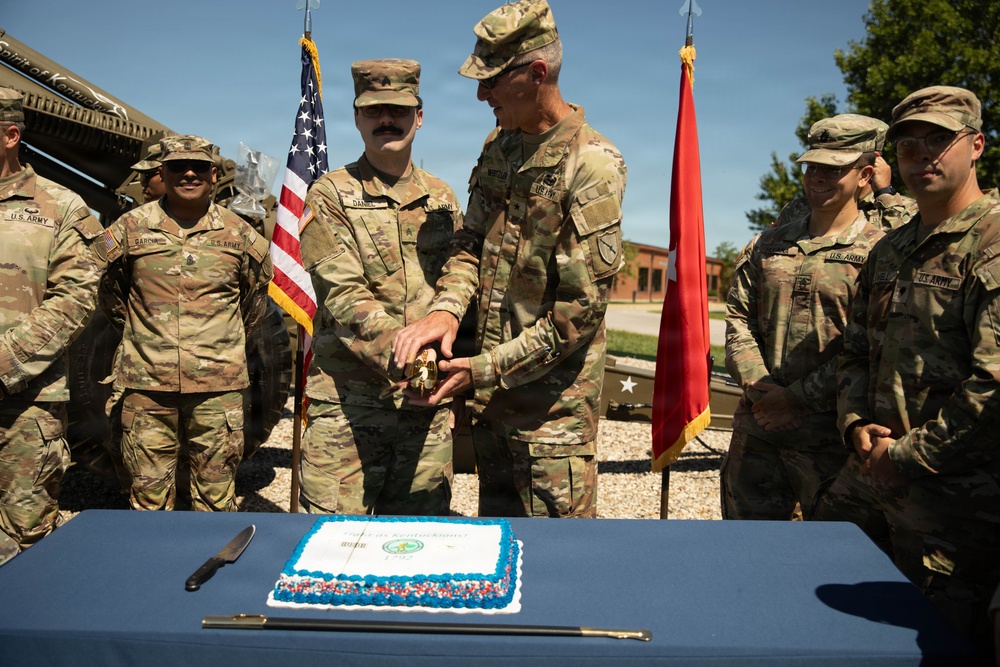 Kentucky Guard marks 234th birthday with a challenge to the ranks