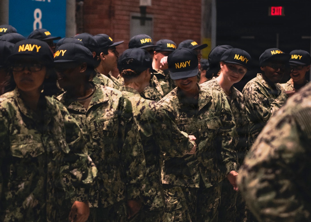 Recruit Training Command Capping Ceremony Aug. 13, 2026