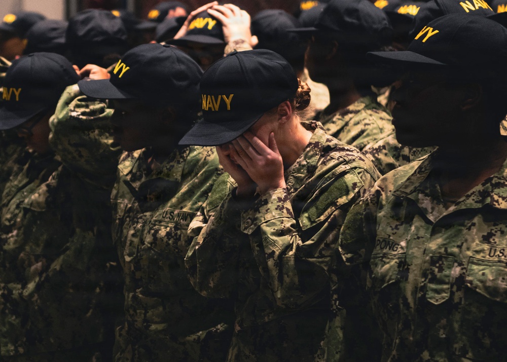 Recruit Training Command Capping Ceremony Aug. 13, 2026