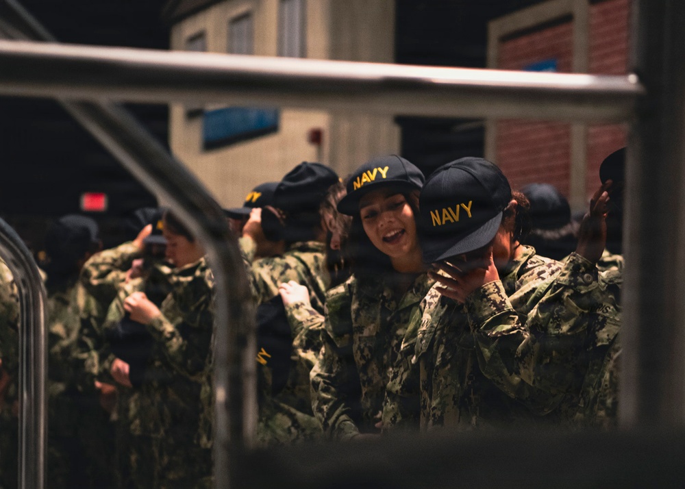 Recruit Training Command Capping Ceremony Aug. 13, 2026