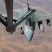 KC-135 refuels F16s for CENTCOM security