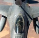 KC-135 refuels F16s for CENTCOM security