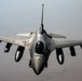 KC-135 refuels F16s for CENTCOM security