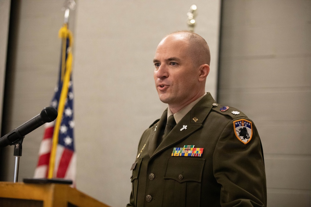 Kentucky chaplain rises in rank, inspired by Korean War-era Veteran grandfather to continue service