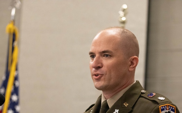 Kentucky chaplain rises in rank, inspired by Korean War-era Veteran grandfather to continue service