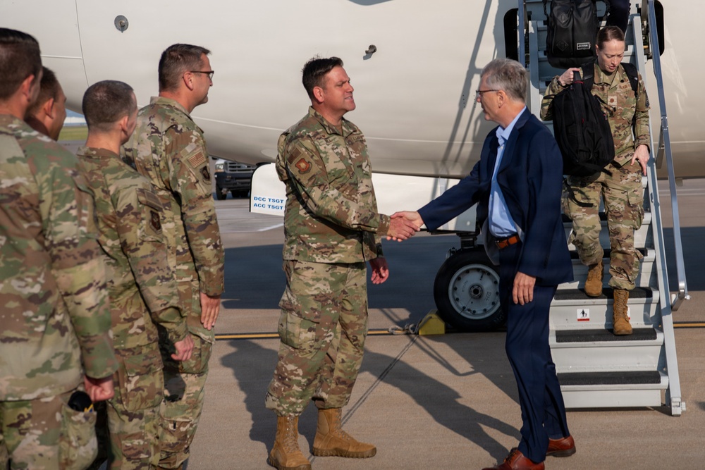 SECAF Visit to McConnell