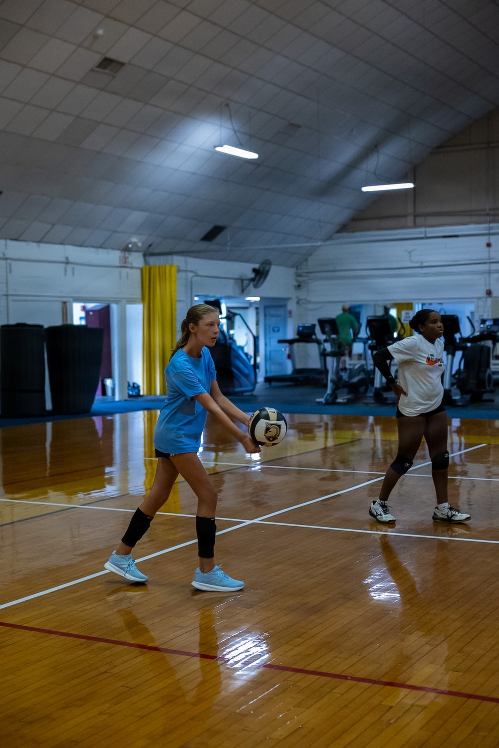 Army West Point Volleyball team holds training camp, youth clinic at Fort Indiantown Gap