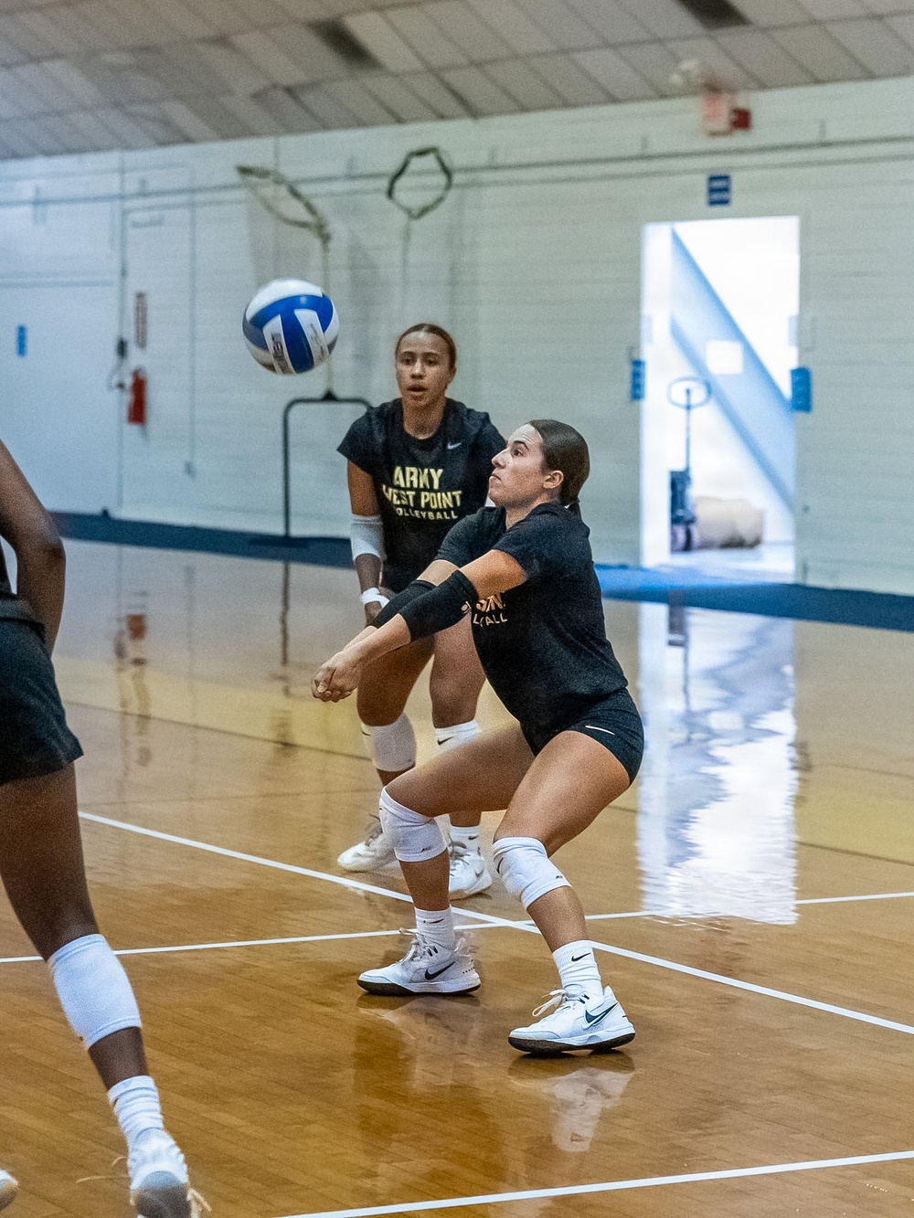 Army West Point Volleyball team holds training camp, youth clinic at Fort Indiantown Gap