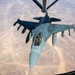 KC-135 refuels F-16s for regional security