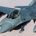 KC-135 refuels F-16s for regional security