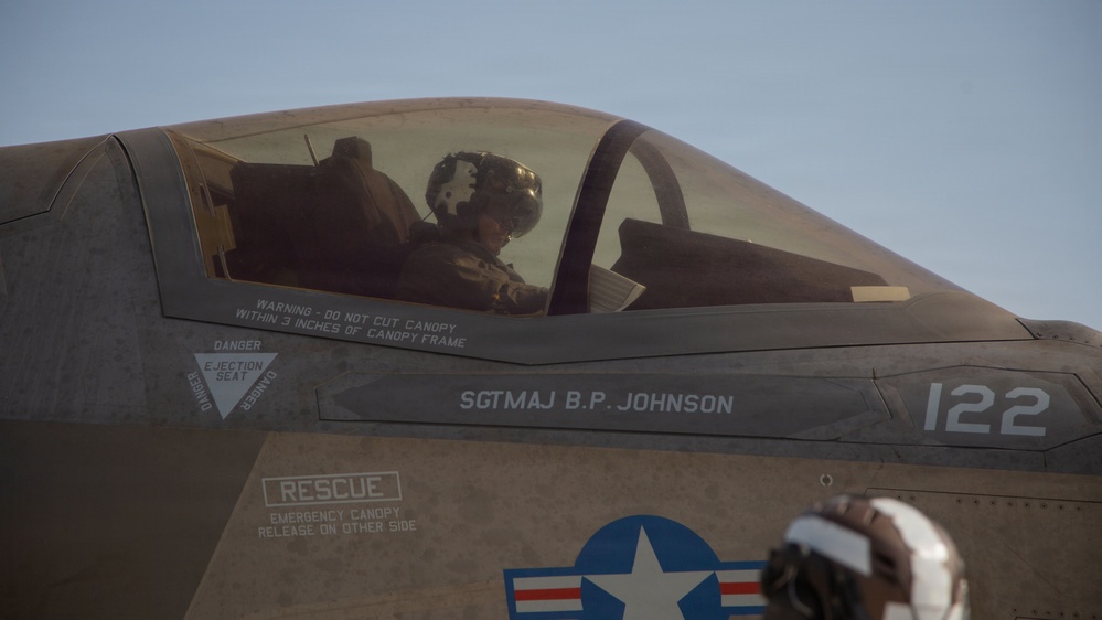 Marines conduct F-35B Forward Arming and Refueling Point operations