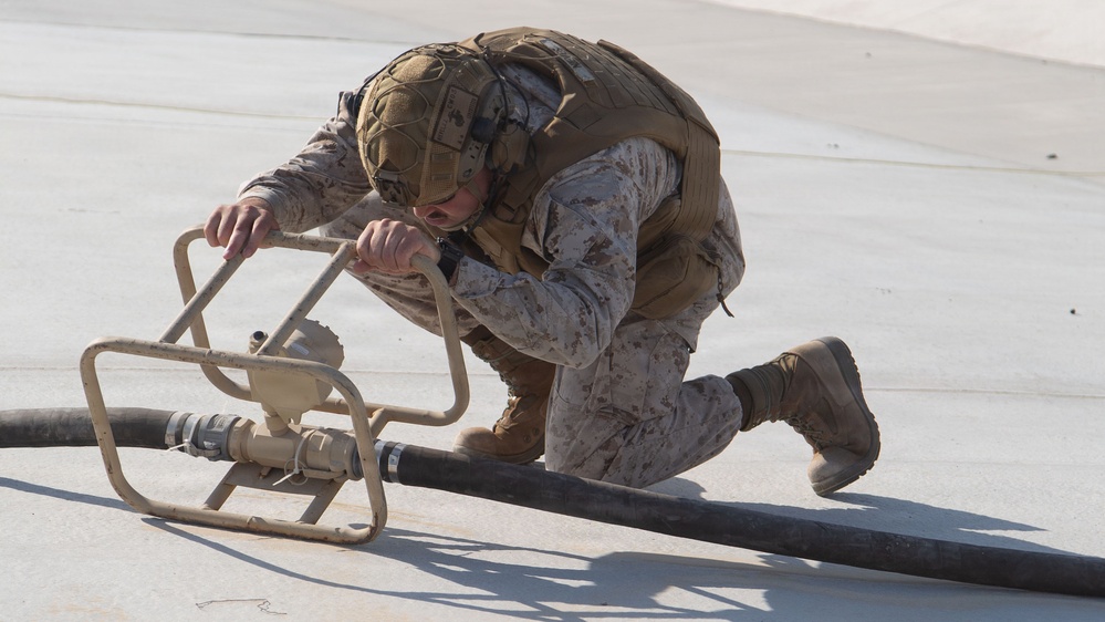 Marines conduct F-35B Forward Arming and Refueling Point operations