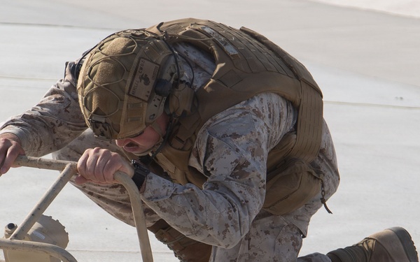 Marines conduct F-35B Forward Arming and Refueling Point operations