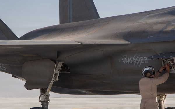 Marines conduct F-35B Forward Arming and Refueling Point Operations