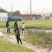 Sailors, retirees, and civilians from around the base volunteered to remove trash and other debris along the St. Johns River shoreline