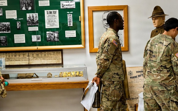 Soldiers with 405th, 399th Field Hospitals visit Fort McCoy Commemorative Area during Warrior Exercise, Regional Medic 2026
