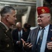 Maj. Gen. Tolar hosts Mr. Dan Wiley at Marine Barracks Washington’s Sunset Parade