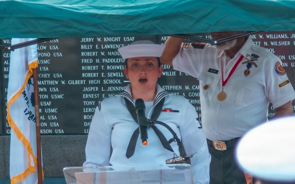 The City of Jacksonville Government Purple Heart Ceremony