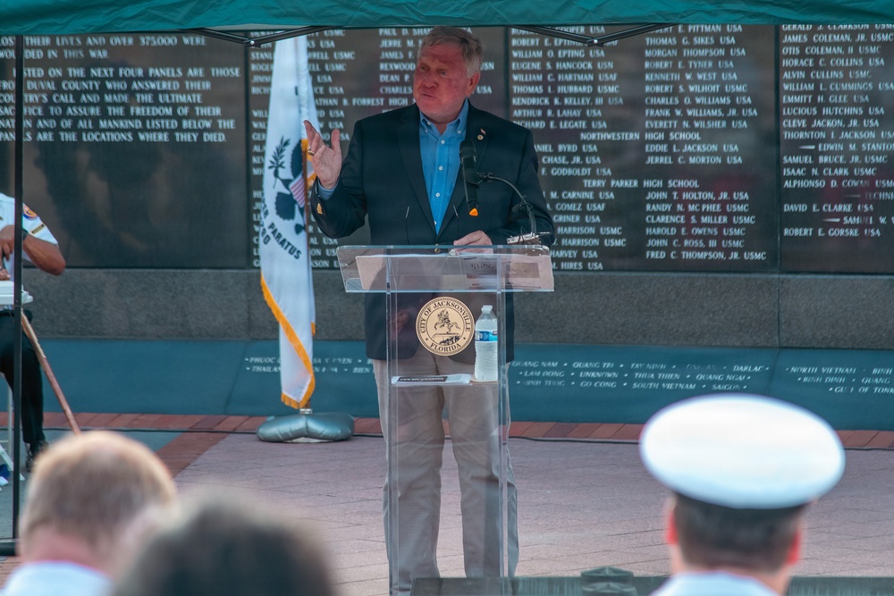 The City of Jacksonville Government Purple Heart Ceremony