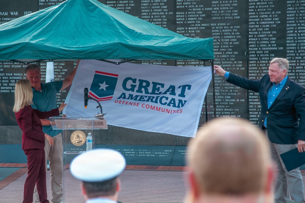 The City of Jacksonville Government Purple Heart Ceremony