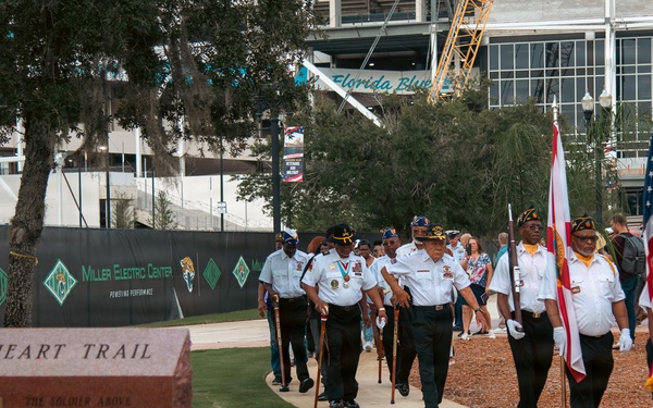 The City of Jacksonville Government Purple Heart Ceremony
