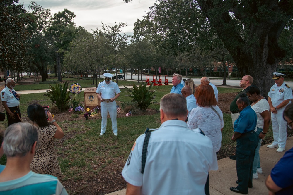The City of Jacksonville Government Purple Heart Ceremony