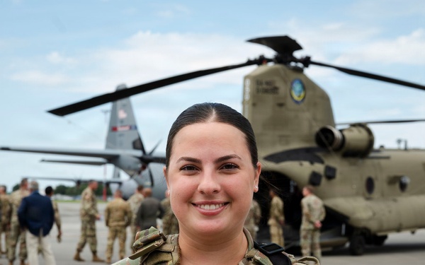 165th Airlift Wing Security Forces Airmen provide security during a DV visit