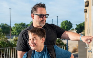 Edwards students, families check in for day one of school