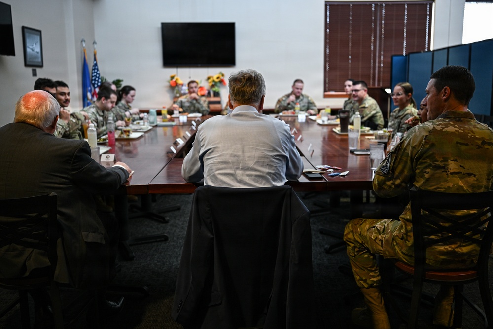 SecAF Meink visits McConnell