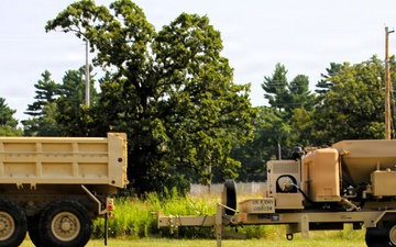 609th Engineer Detachment supports Fort McCoy sidewalk troop project during Warrior Exercise '26